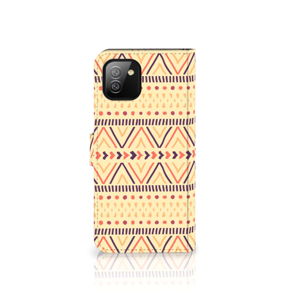 Samsung Galaxy A03 Telefoon Hoesje Aztec Yellow