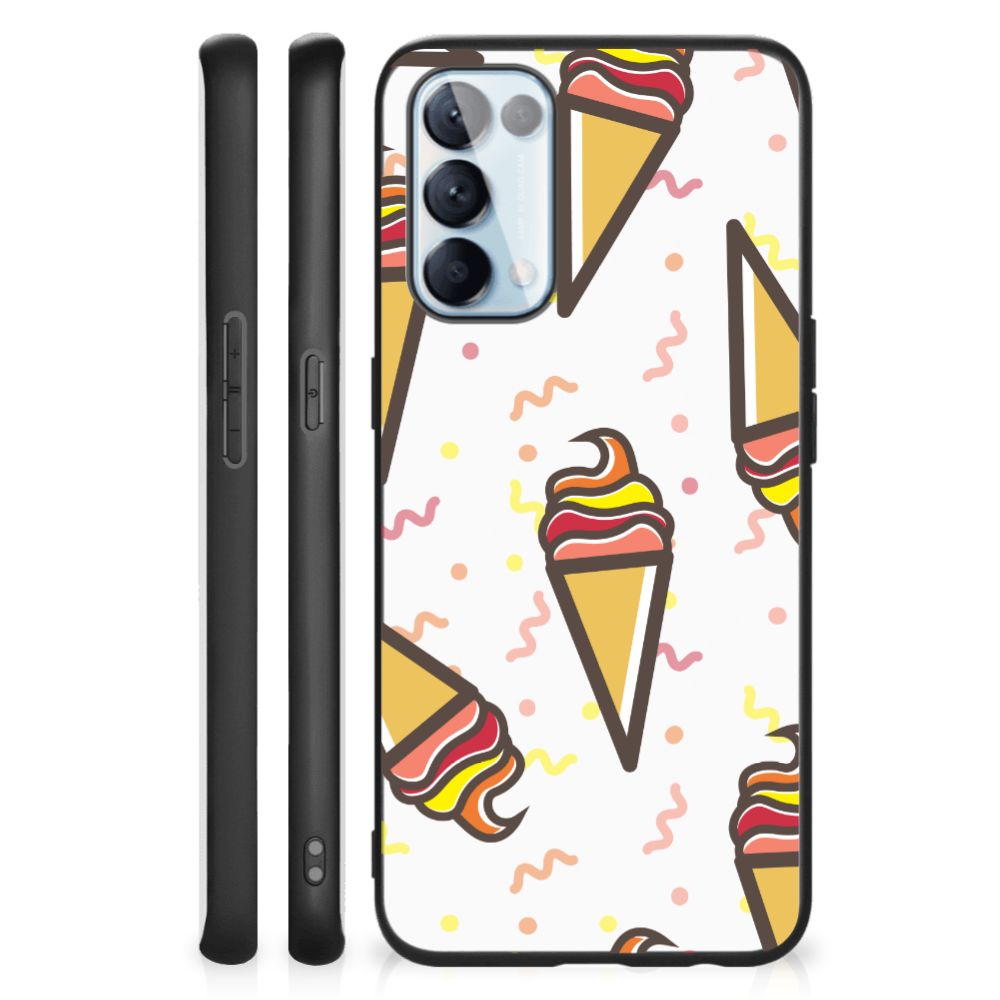 OPPO Reno5 5G | Find X3 Lite Back Cover Hoesje Icecream