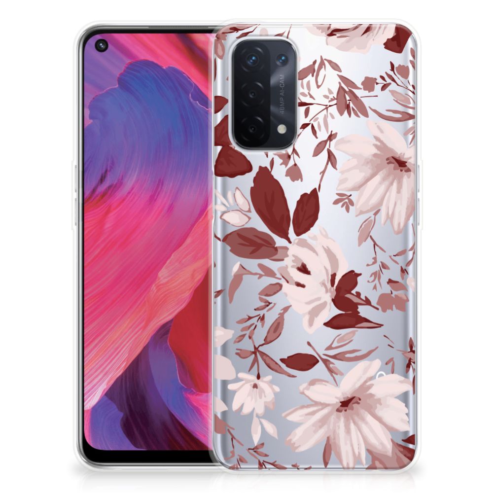 Hoesje maken OPPO A93 5G Watercolor Flowers