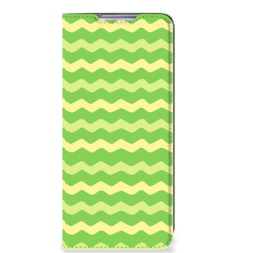Samsung Galaxy S20 Ultra Hoesje met Magneet Waves Green - B2C Telecom