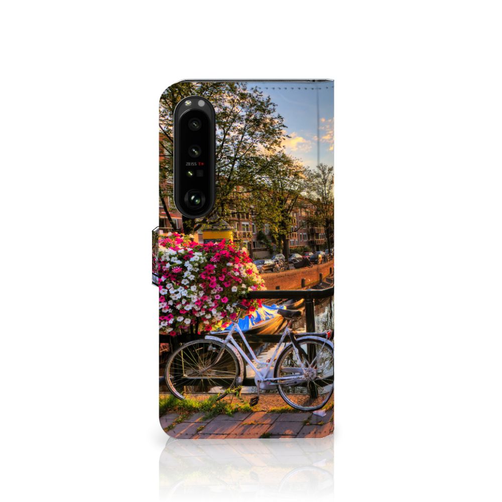 Sony Xperia 1 IV Flip Cover Amsterdamse Grachten