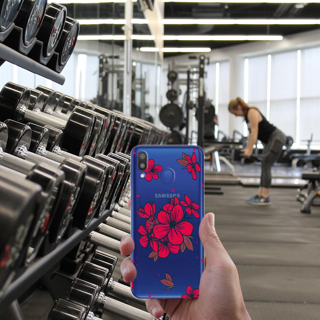 Samsung Galaxy M20 (Power) TPU Case Blossom Red