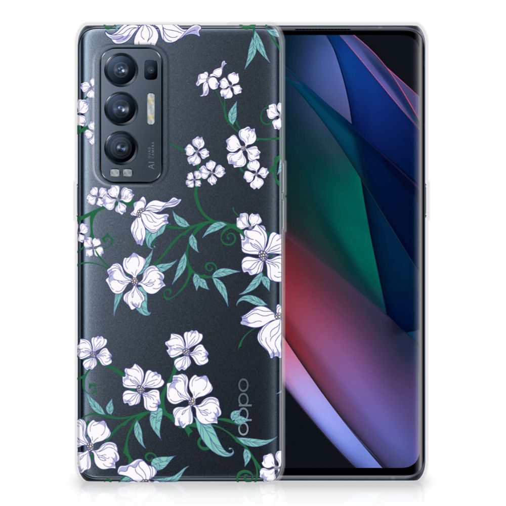 OPPO Find X3 Neo Uniek TPU Case Blossom White B2C Telecom