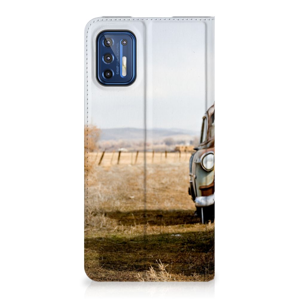 Motorola Moto G9 Plus Stand Case Vintage Auto - B2C Telecom