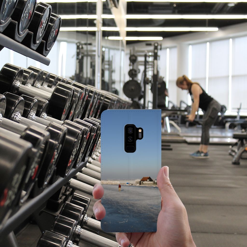 Samsung Galaxy S9 Plus Book Cover Schaatsers