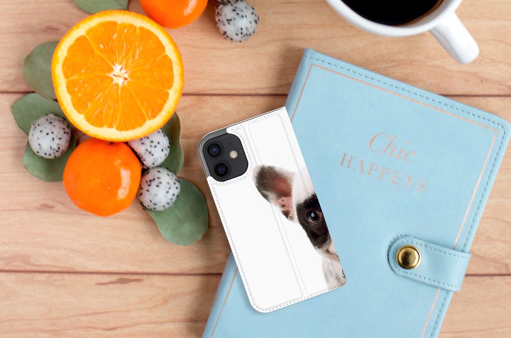 iPhone 12 Mini Hoesje maken Franse Bulldog - B2C Telecom
