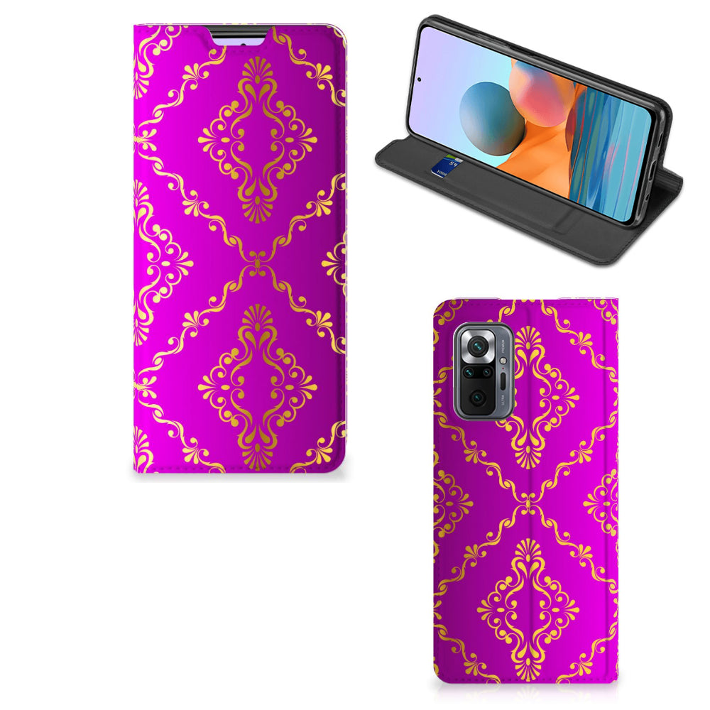 Telefoon Hoesje Xiaomi Redmi Note 10 Pro Barok Roze