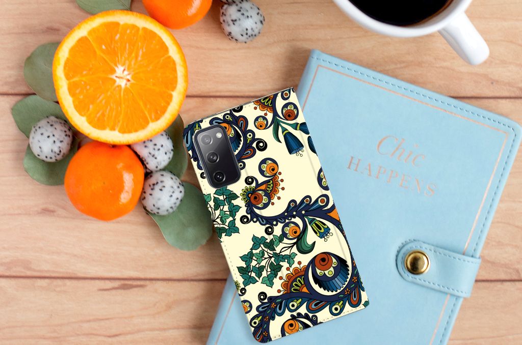 Telefoon Hoesje Samsung Galaxy S20 FE Barok Flower - B2C Telecom