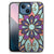 Apple iPhone 13 mini Bloemen Hoesje Purple Flower