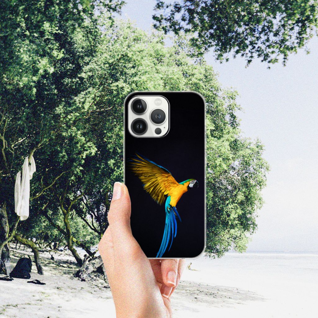 iPhone 13 Pro Max TPU Hoesje Papegaai B2C Telecom