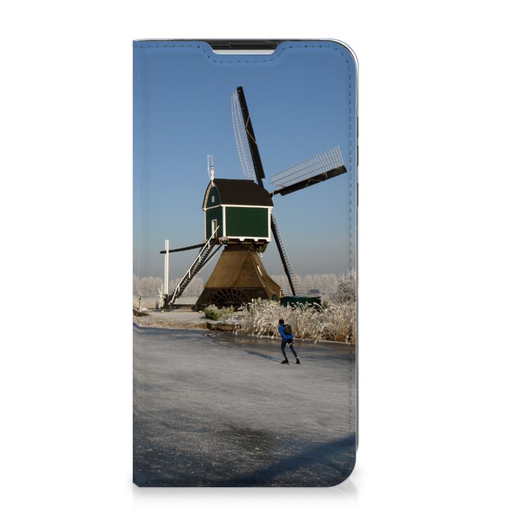 Motorola Moto G8 Power Book Cover Schaatsers - B2C Telecom
