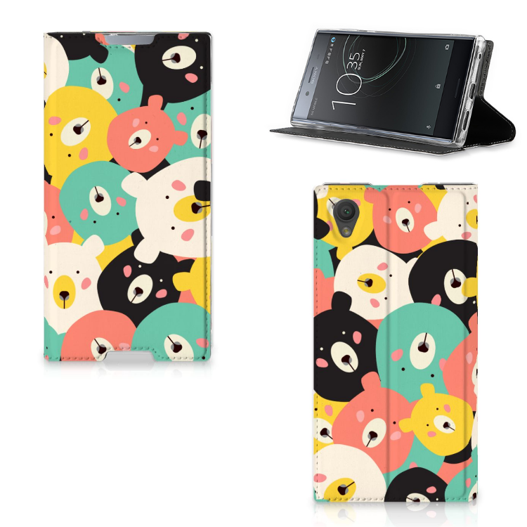 Sony Xperia L1 Magnet Case Bears