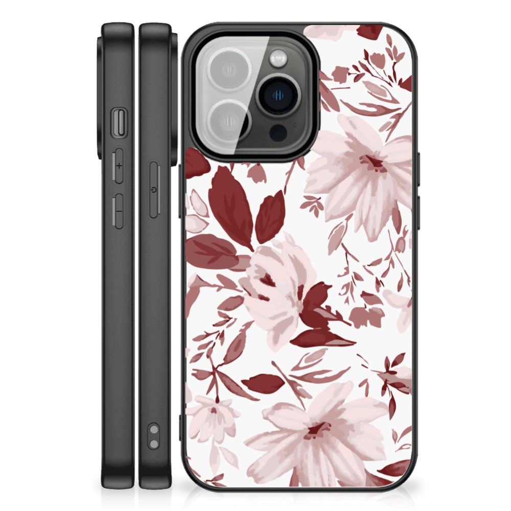 Kleurrijke Telefoonhoesje iPhone 13 Pro Max Watercolor Flowers B2C Telecom