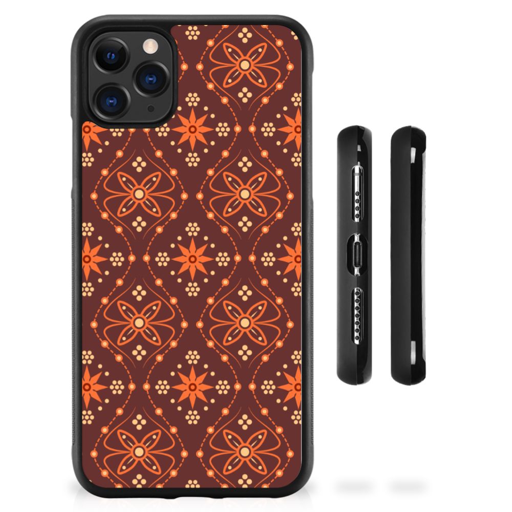 Apple iPhone 11 Pro Max Bumper Case Batik Brown B2C Telecom