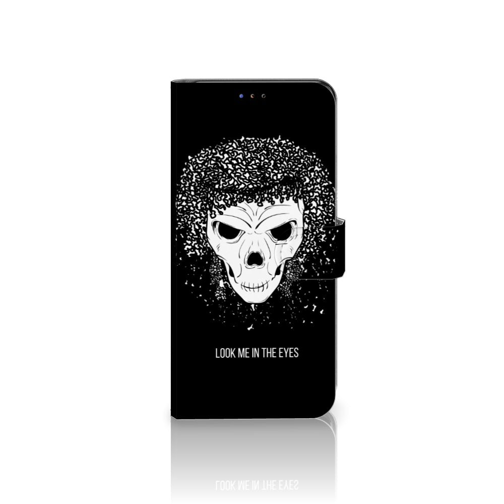 Telefoonhoesje met Naam Samsung Galaxy A20s Skull Hair