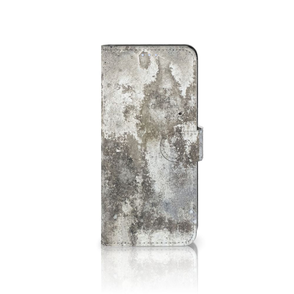 OPPO Reno 8 Lite | OnePlus Nord N20 Bookcase Beton Print