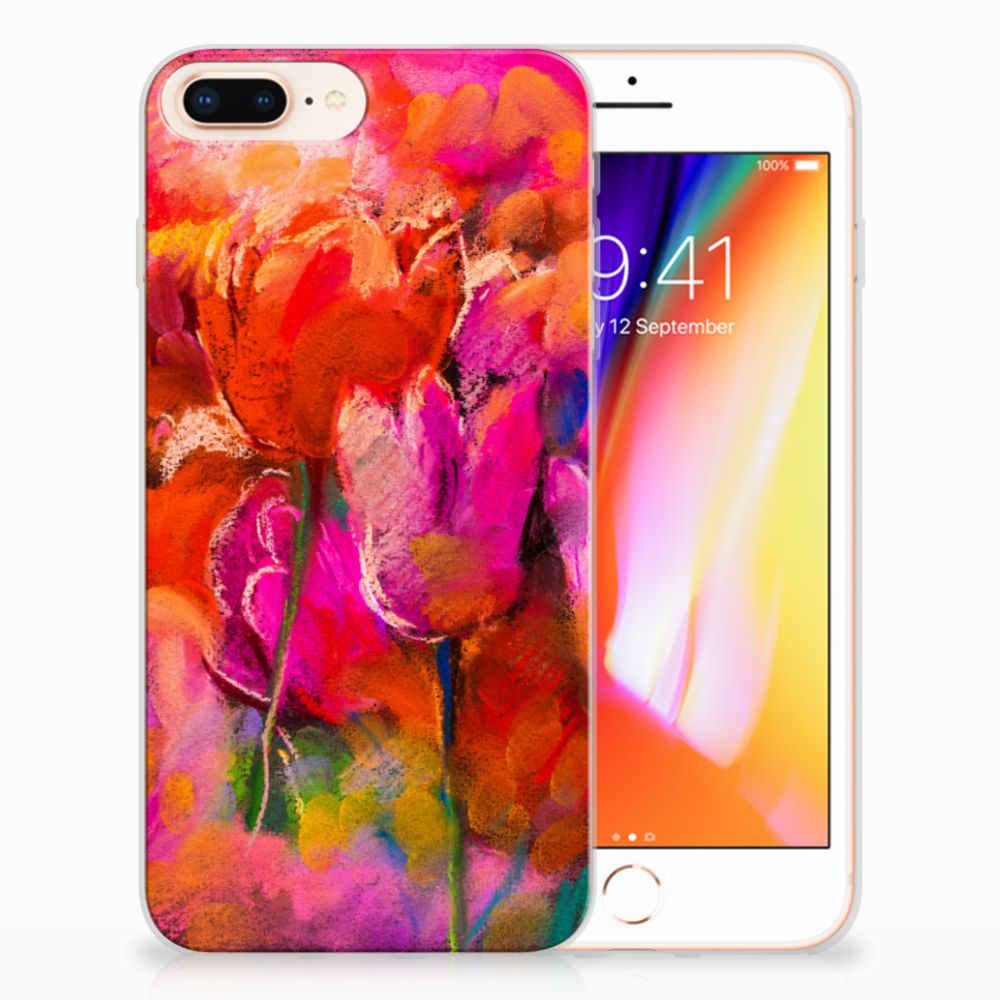 Hoesje maken Apple iPhone 7 Plus | 8 Plus Tulips