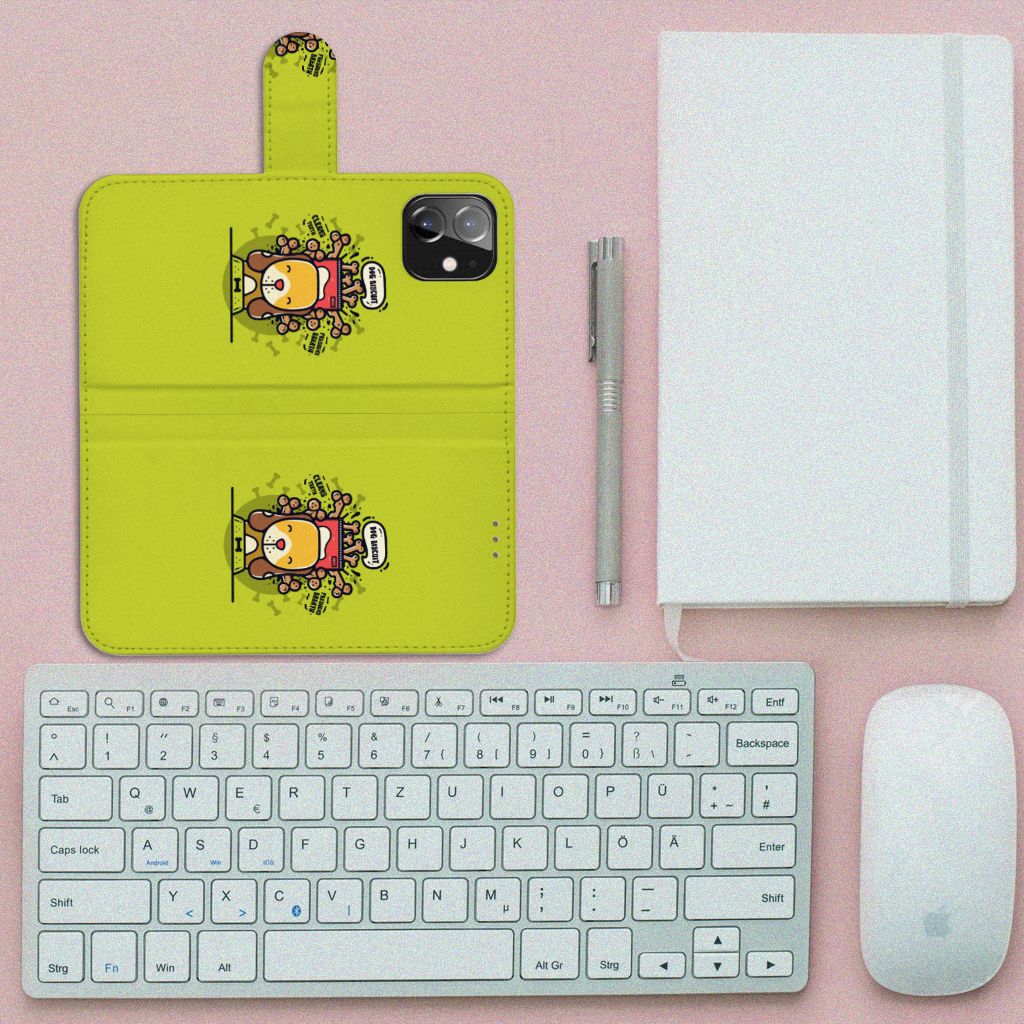 iPhone 12 | 12 Pro (6.1") Leuk Hoesje Doggy Biscuit