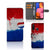 Samsung Galaxy A20s Bookstyle Case Nederland met artistiek ontwerp van de Nederlandse vlag