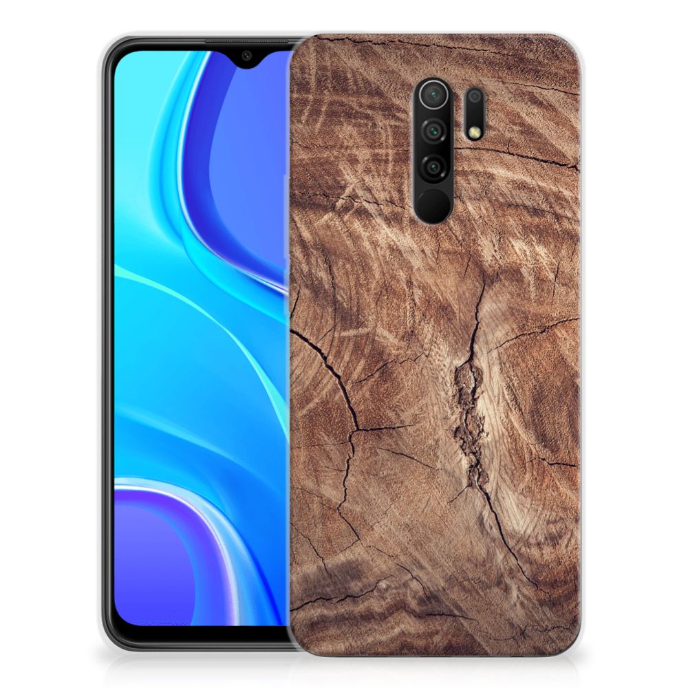 Xiaomi Redmi 9 Bumper Hoesje Tree Trunk