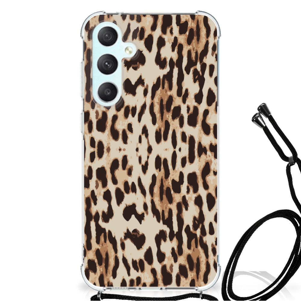 Samsung Galaxy S23 FE Case Anti-shock Leopard
