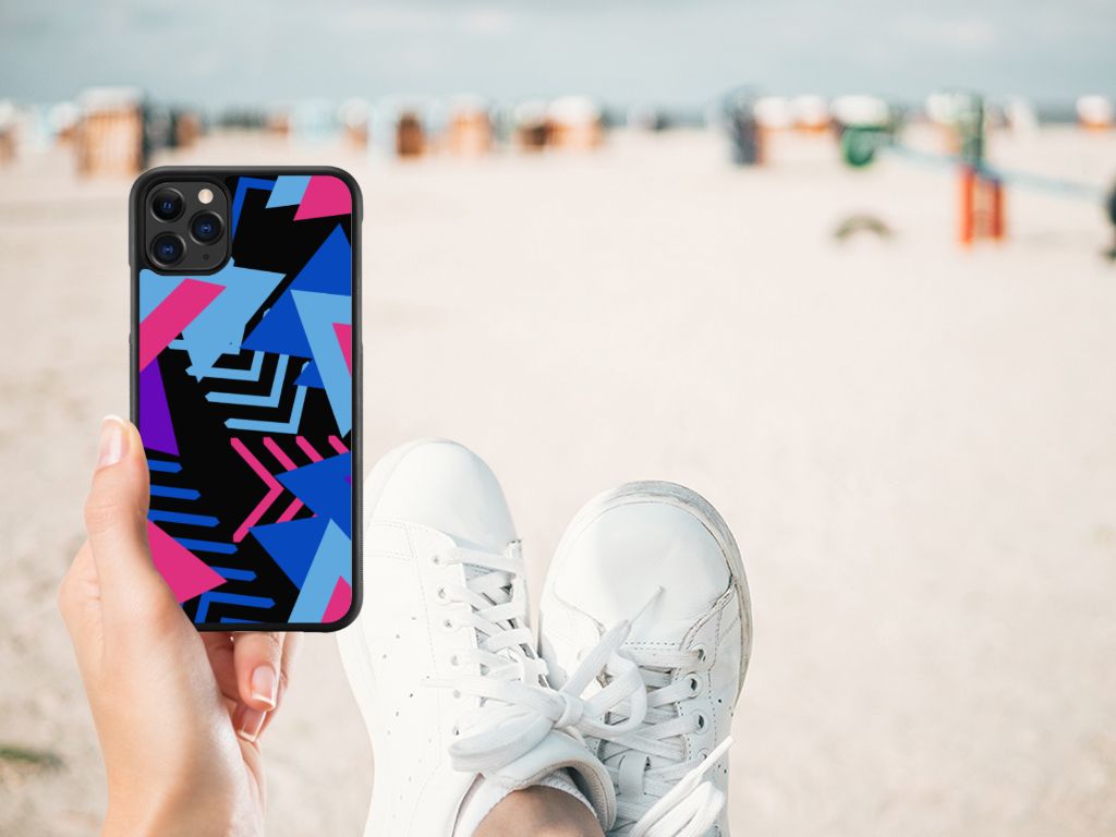 Apple iPhone 11 Pro Max Grip Case Funky Triangle