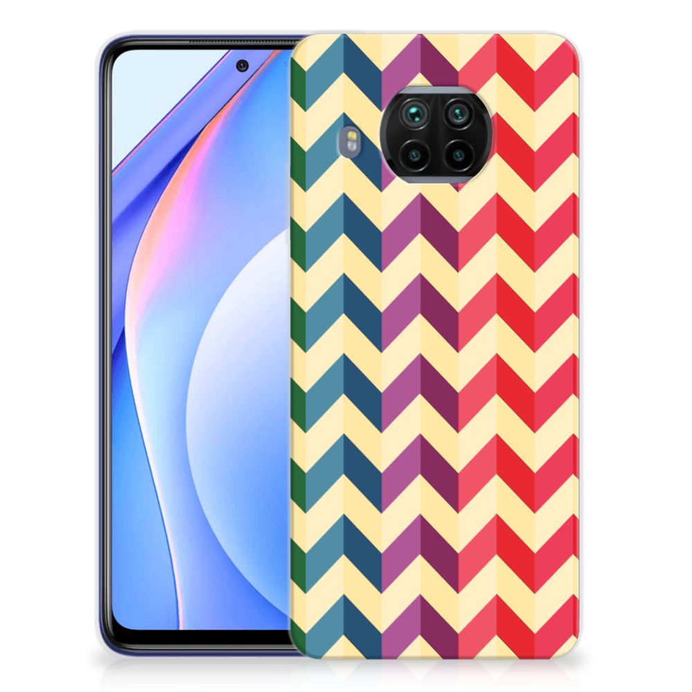 Xiaomi Mi 10T Lite TPU bumper Zigzag Multi Color