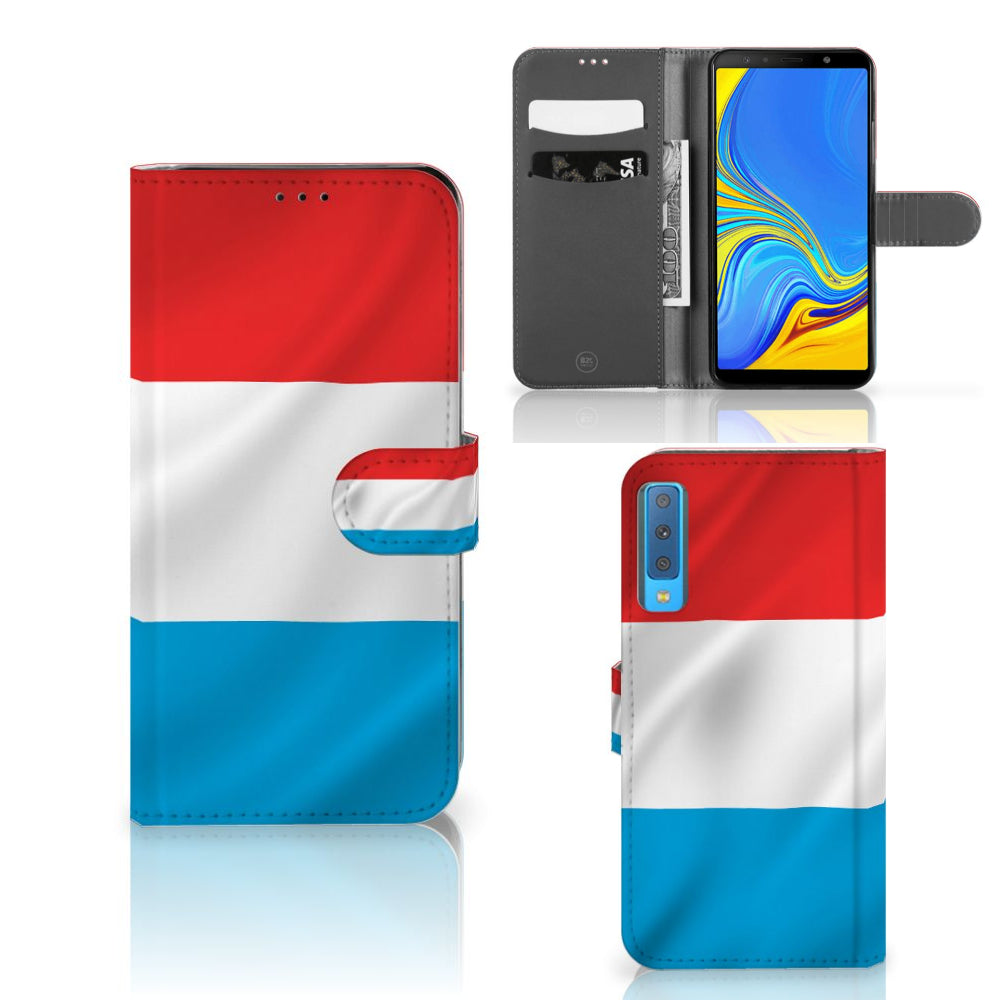 Samsung Galaxy A7 (2018) Bookstyle Case Luxemburg