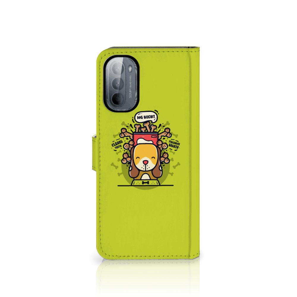 Motorola Moto G31 | G41 Leuk Hoesje Doggy Biscuit