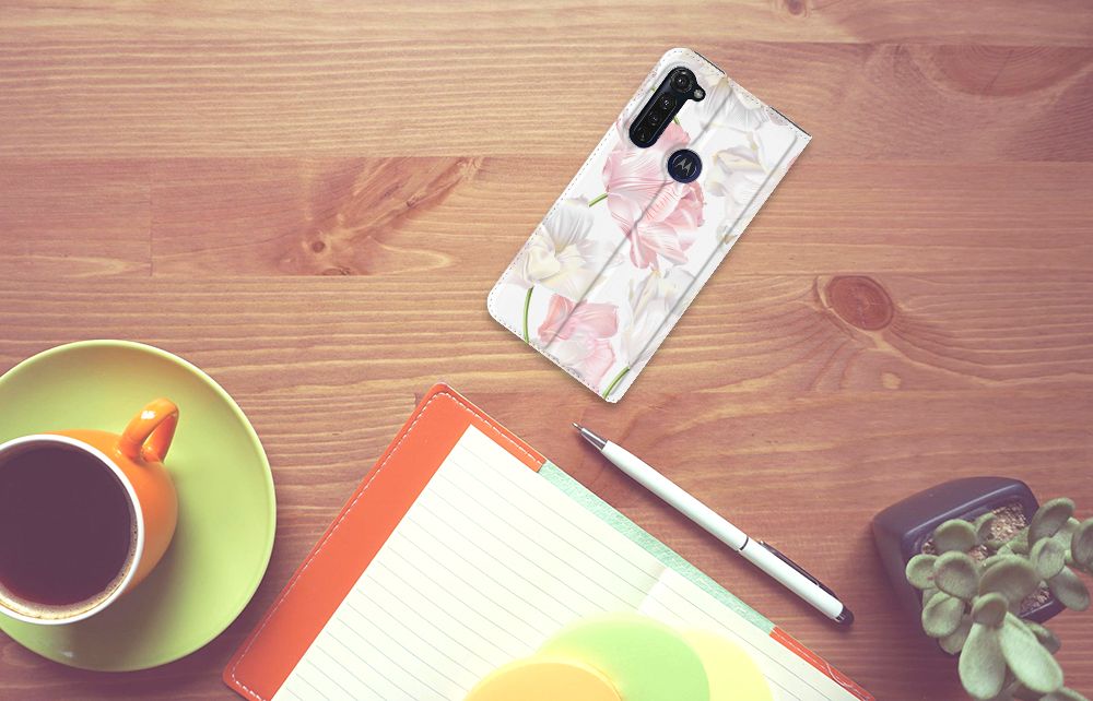 Motorola Moto G Pro Smart Cover Lovely Flowers - B2C Telecom