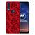 Motorola One Vision TPU Case Red Roses
