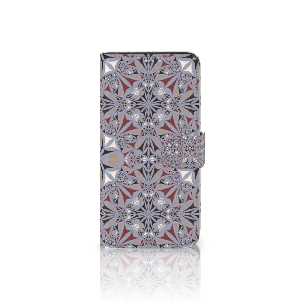 Samsung Galaxy A41 Bookcase Flower Tiles