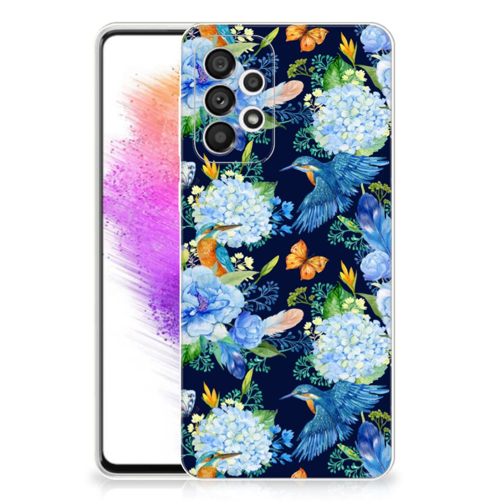 TPU Hoesje voor Samsung Galaxy A73 5G IJsvogel