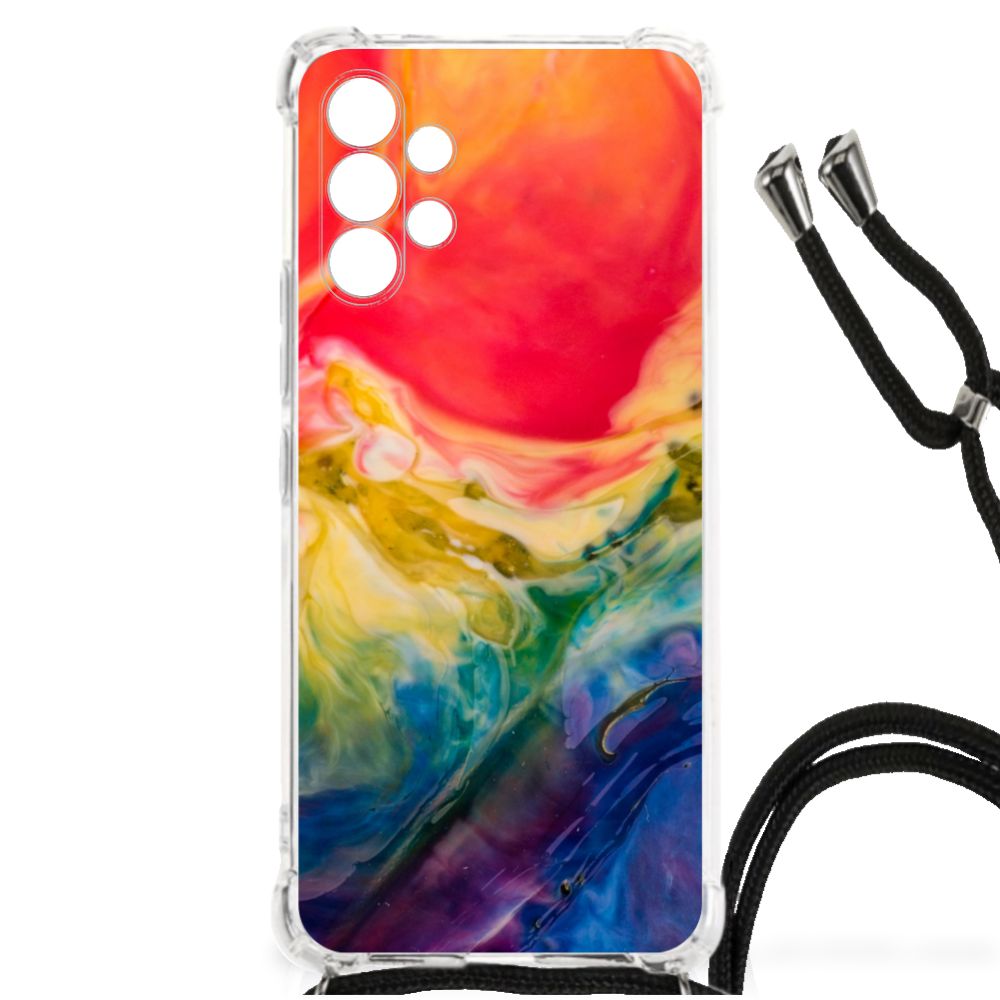 Back Cover Samsung Galaxy A13 4G Watercolor Dark B2C Telecom