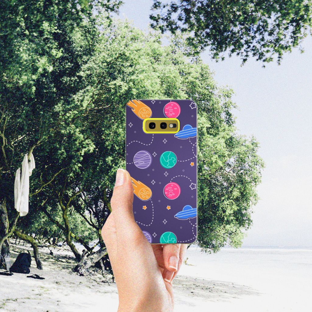 Samsung Galaxy S10e Silicone Back Cover Space