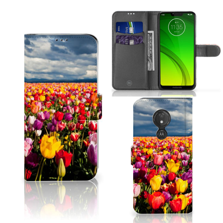 Motorola Moto G7 Power Hoesje Tulpen