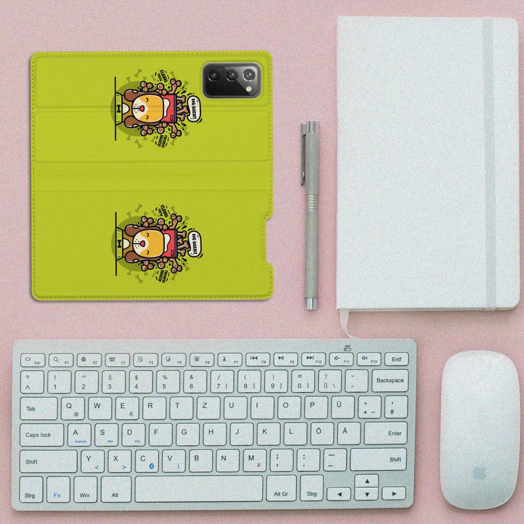 Samsung Galaxy Note20 Magnet Case Doggy Biscuit - B2C Telecom