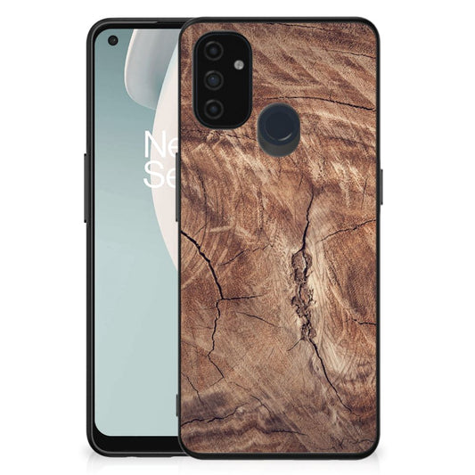 OnePlus Nord N100 Houten Print Telefoonhoesje Tree Trunk