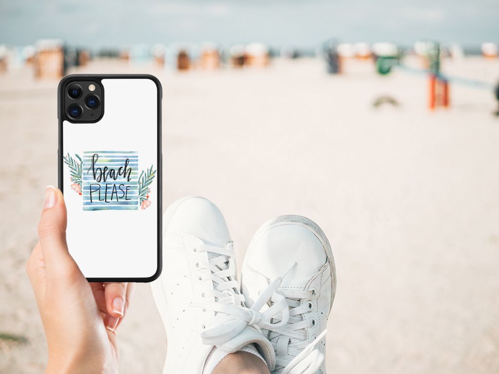 Apple iPhone 11 Pro Max Bumper Hoesje Boho Beach