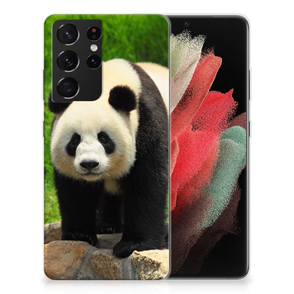 Samsung Galaxy S21 Ultra TPU Hoesje Panda B2C Telecom