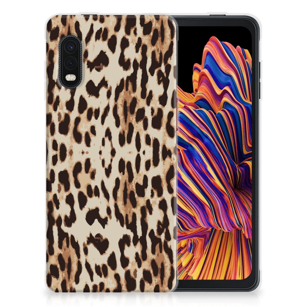 Samsung Xcover Pro TPU Hoesje Leopard