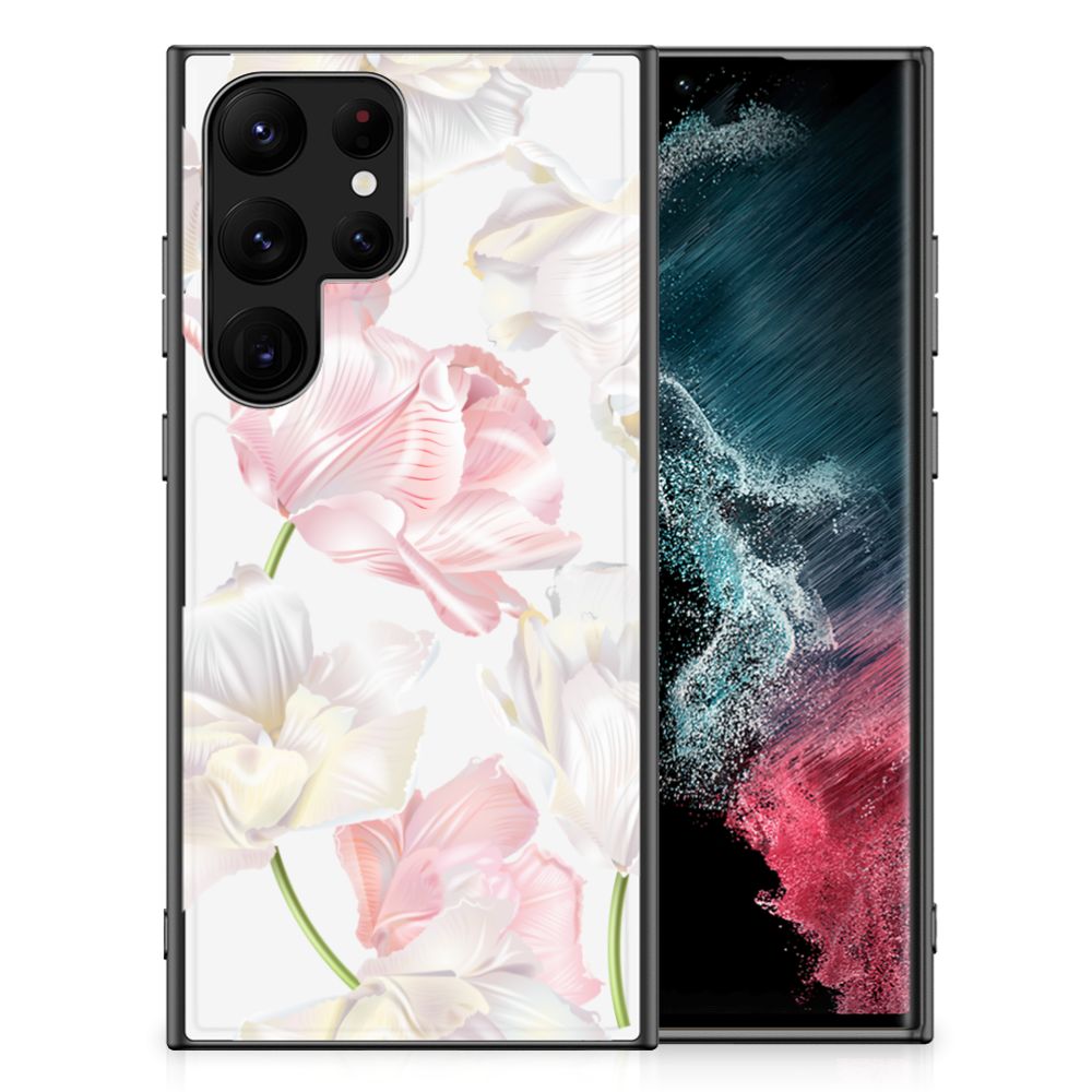 Samsung Galaxy S23 Ultra Bloemen Hoesje Lovely Flowers