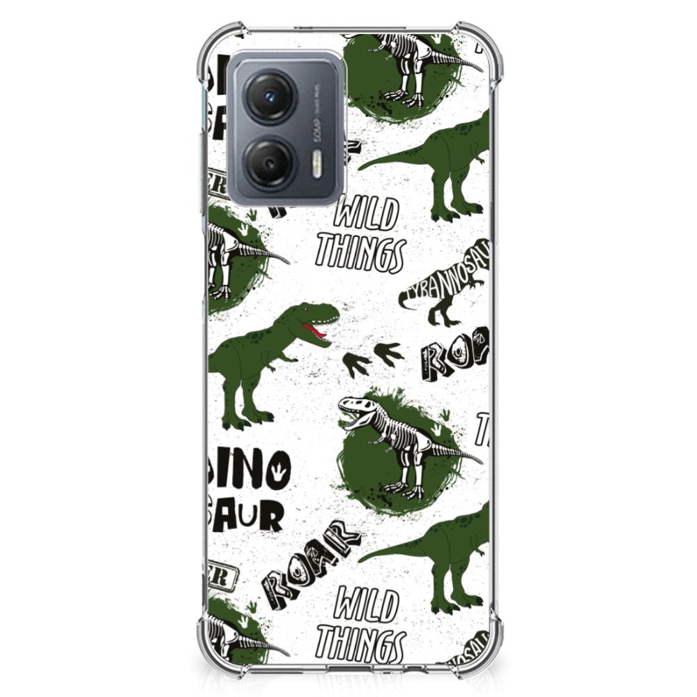 Case Anti-shock voor Motorola Moto G53 Dinosaurus