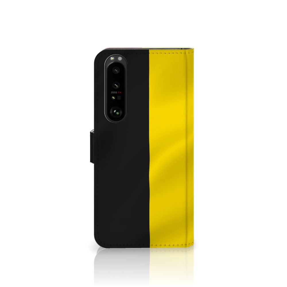 Sony Xperia 1 III Bookstyle Case Belgische Vlag