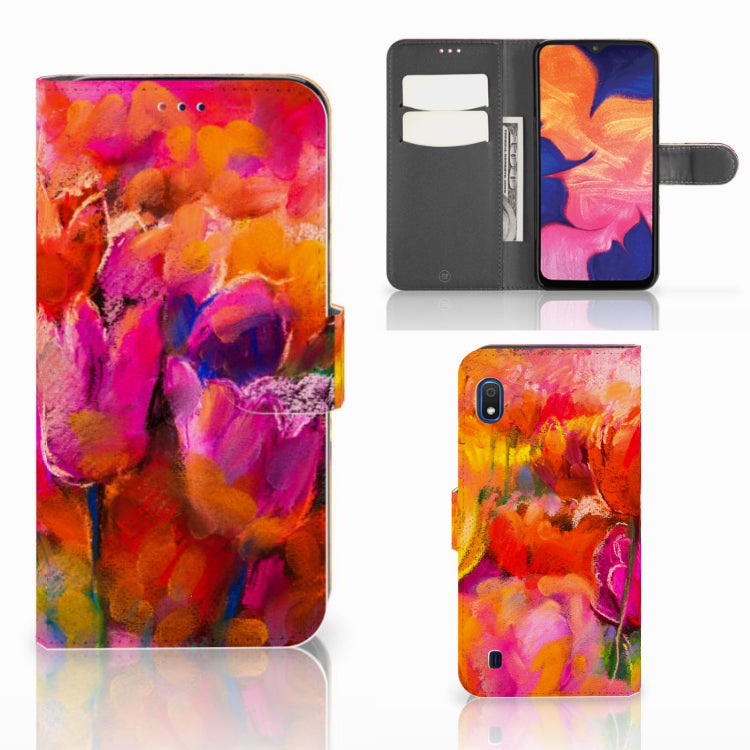 Hoesje Samsung Galaxy A10 Tulips