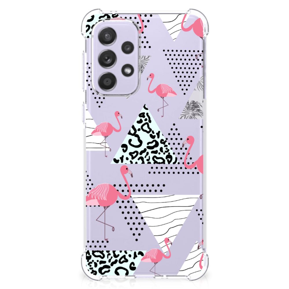 Samsung Galaxy A33 Case Anti-shock Flamingo Triangle B2C Telecom