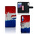 Xiaomi Mi 9 SE Bookstyle Case Nederland met artistiek design van de Nederlandse vlag, ideaal voor Nederlandse trots.