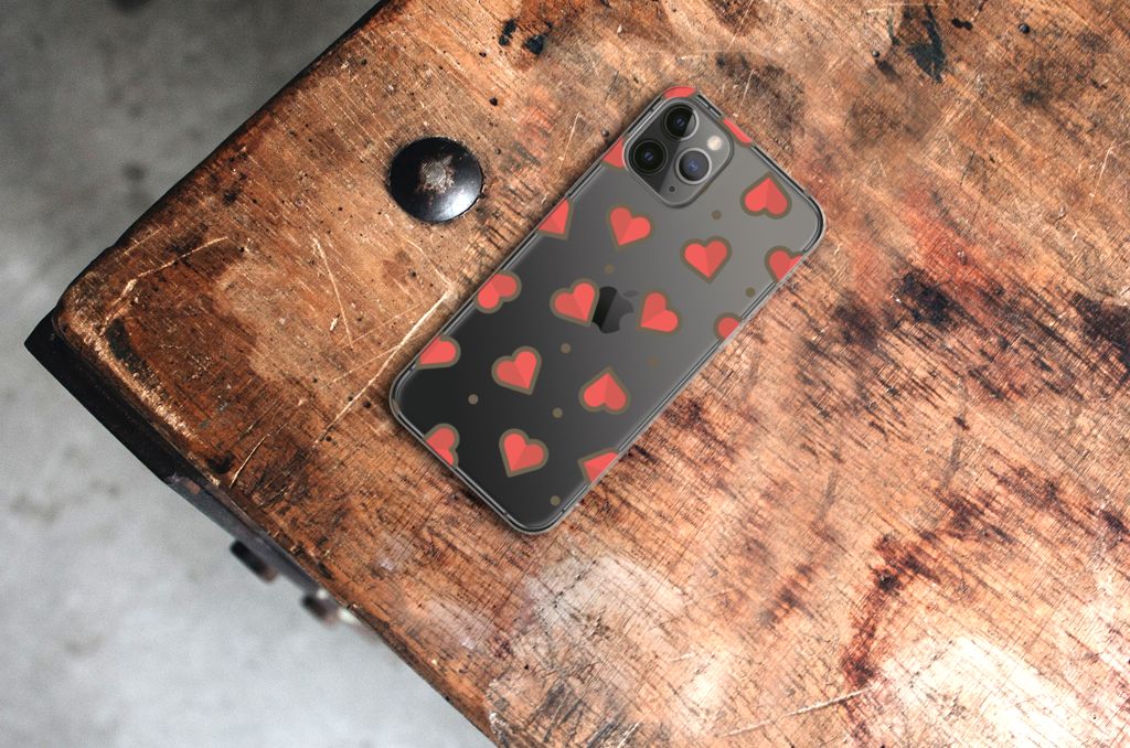 Apple iPhone 11 Pro TPU bumper Hearts
