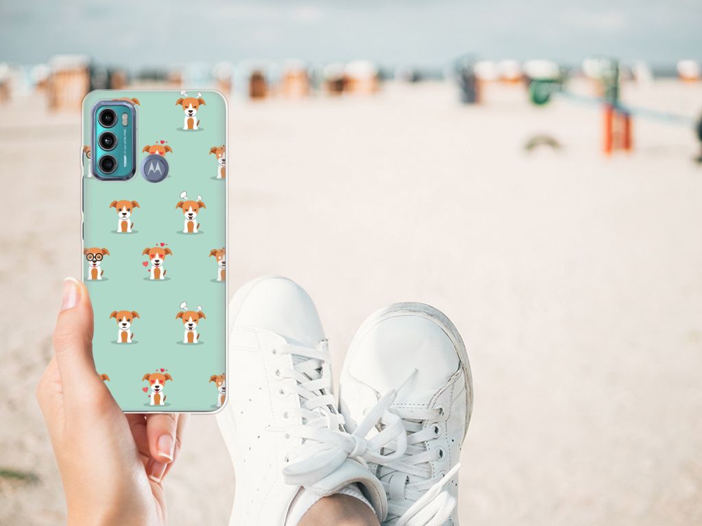 Motorola Moto G60 TPU Hoesje Pups B2C Telecom