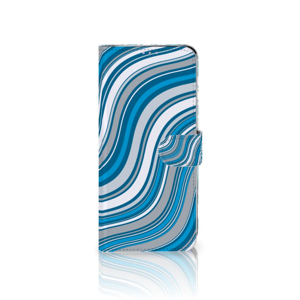 Samsung Galaxy S20 Ultra Telefoon Hoesje Waves Blue
